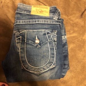 True Religion straight leg jeans